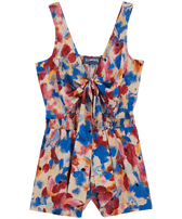 Girls Viscose Playsuit Flowers in the Sky Palace front view