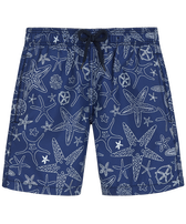 Boys Swim Shorts Starlettes Bicolores Ink front view