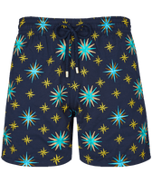 Men Swim Shorts Embroidered Sud - Limited Edition Navy front view
