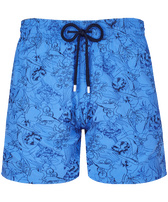 Men Swim Shorts Embroidered Marché Provencal - Limited Edition Earthenware front view