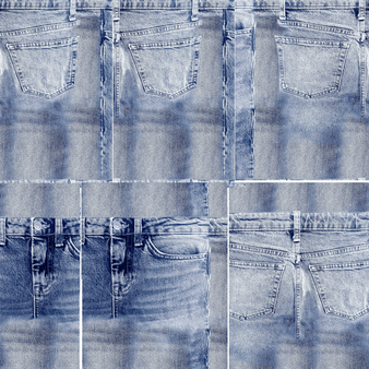 Pantalon jogging en coton et tencel homme uni Bleu marine imprimé