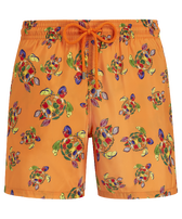 Men Swim Shorts Ultra-light and Packable Rataturtles Carrot front view