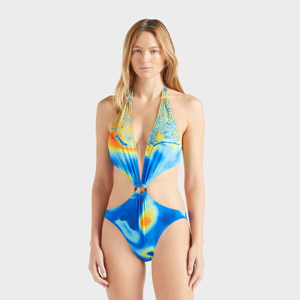 Vilebrequin bathing suit : Women's one-piece trikini 