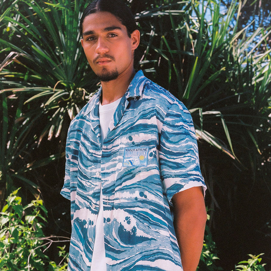 Chemise bowling - Maison Kitsuné