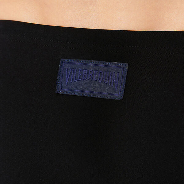 Lightweight patterned swim brief for men  