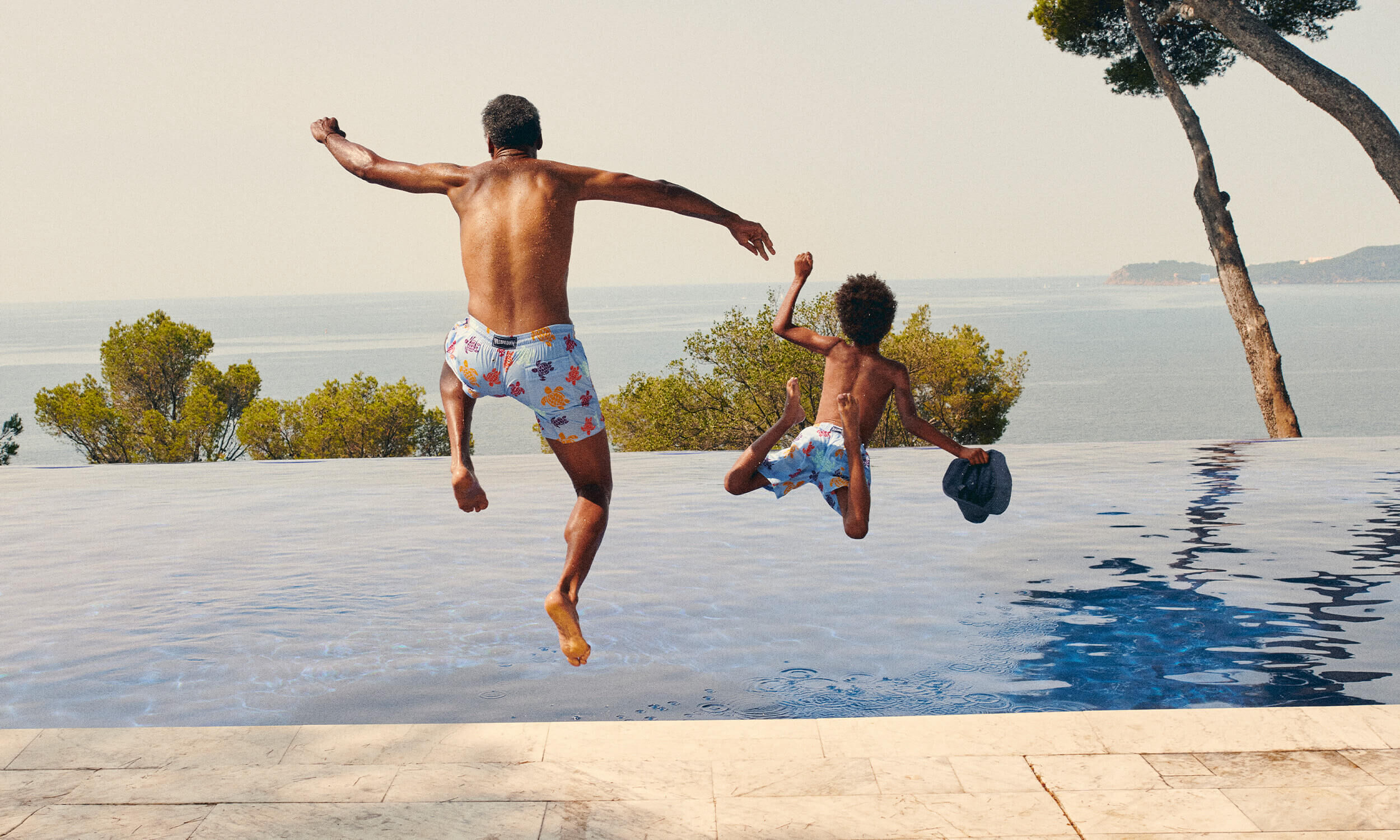 Maillots de Bain Pere et Fils Assortis Vilebrequin