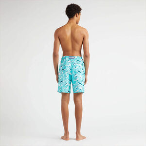 Vilebrequin lightweight long swim trunks for men