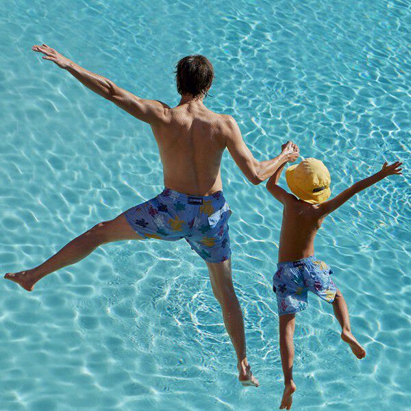 Father and shop baby matching swimwear
