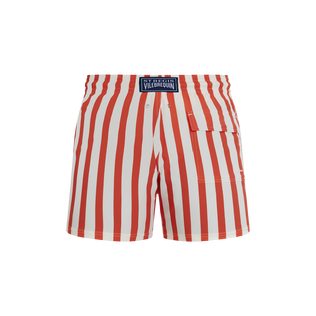 Bañador corto elástico con estampado Stripes - Vilebrequin x St Regis para hombre Sugar switzle vista trasera