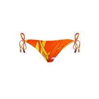 Madrague Bikinihose zum seitlichen Binden für Damen Apricot Vorderansicht