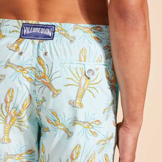 Men Swim Shorts Embroidered Lobsters - Limited Edition Thalassa details view 2