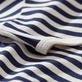 Vestido a rayas para niña Marino / blanco detalles vista 2