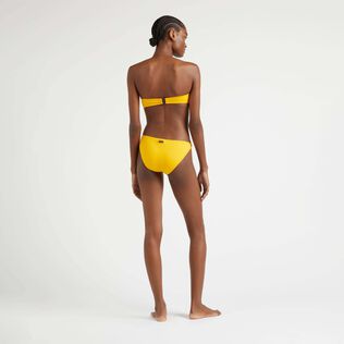 Solid Mini-Bikinihose für Damen Mango Rückansicht getragen