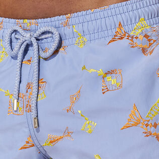 Men Swim Shorts Embroidered Vatel - Limited Edition Divine details view 2