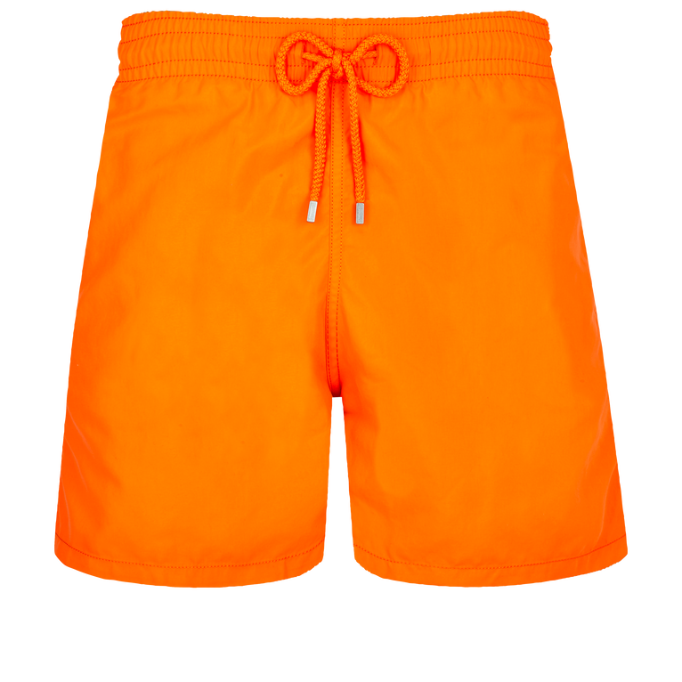 Solid Badeshorts Für Herren - Moorea - Orange