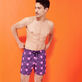 Ultraleichte und verstaubare Hypno Shell Badeshorts für Herren Marineblau Details Ansicht 4
