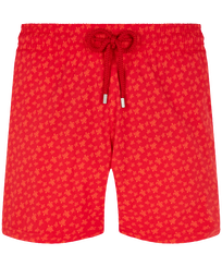 Men Stretch classic Printed - Men Stretch Swim Trunks Micro Ronde Des Tortues, Peppers front view