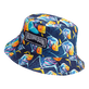 中性 Piranhas 亚麻渔夫帽 Navy 正面图