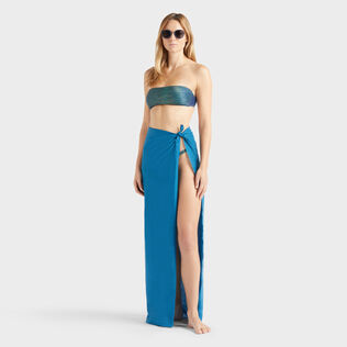 Women Tanga Bikini Bottom Rainbow Disco green 细节视图1