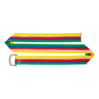 Ceinure imperméable Rainbow - Vilebrequin x JCC+ - Edition limitée Blanc vue de dos