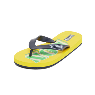 Kids Flip Flops Dad and Son Sun back view