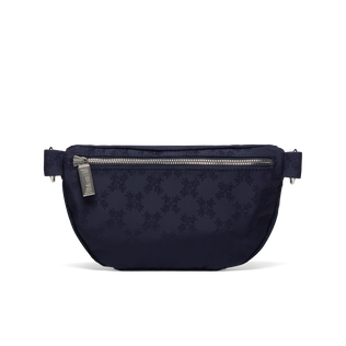 中性 Turtle Dance Jacquard 腰包 Navy 后视图