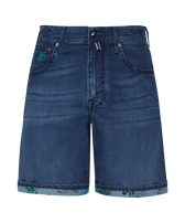 男士 Tahiti Turtles 牛仔百慕大短裤 Med denim w2 正面图