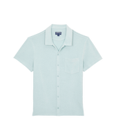 Camisa de bolos en algodón de color liso unisex Pacifico vista frontal