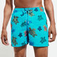 Ronde Des Tortues Badeshorts mit Stickerei für Herren – Limitierte Serie Curacao Details Ansicht 2