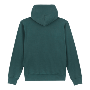 Solid Sweatshirt aus Baumwolle für Herren Pine Rückansicht