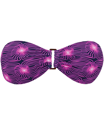 Women Bandeau Bikini Top Bikini Hypno Shell Navy front view