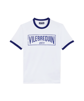 Men Cotton Light Jersey T-shirt Bicolor Logo Marrakech front view