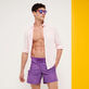 Men Swimwear Valentine's Day Orchid details view 3