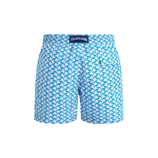 Net Sharks Badeshorts für Herren Weiss Rückansicht