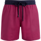 Bañador de lana para hombre Super 120' Morado vista frontal