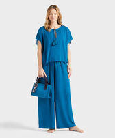 Women Viscose Solid Look  vue de face