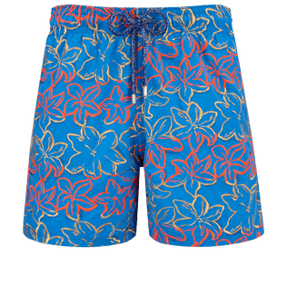 Men Swim Trunks Embroidered Raiatea - Limited Edition Earthenware front view