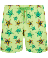 Men Others Printed - Men Swim Shorts Starfish Candy, Coriander front view