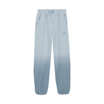 Boys Cotton Jogger Pants Tie and Dye Blue topaz front view