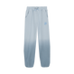 Pantalon de jogging en coton garçon Tie and Dye Topaze bleue vue de face