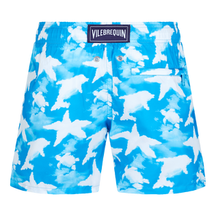 Bañador ultraligero y plegable con estampado Clouds para niño Hawaii blue vista trasera