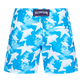 Bañador ultraligero y plegable con estampado Clouds para niño Hawaii blue vista trasera