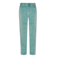Pantaloni uomo a 5 tasche in velluto a coste 1500 righe Ivy vista frontale