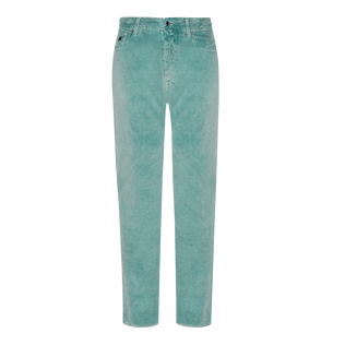 Pantaloni uomo a 5 tasche in velluto a coste 1500 righe Ivy vista frontale