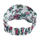 Bandeau cheveux fille Provencal Turtles Blanc vue de dos