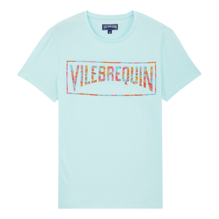 Men Organic Cotton T Shirt Tahiti Flowers