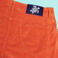 Pantalón recto de terciopelo con cinco bolsillos para hombre Rust detalles vista 1