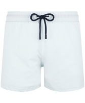 Men Swim Trunks Solid Glacier front view