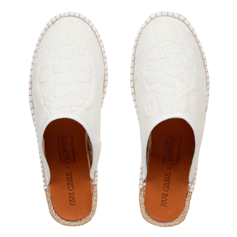 Men Terry Espadrille - Shoes - Clay - White