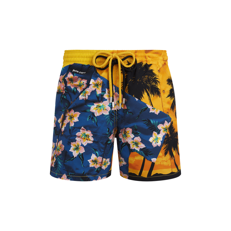 Vilebrequin X Palm Angels Hawaiin Mix Swim Shorts